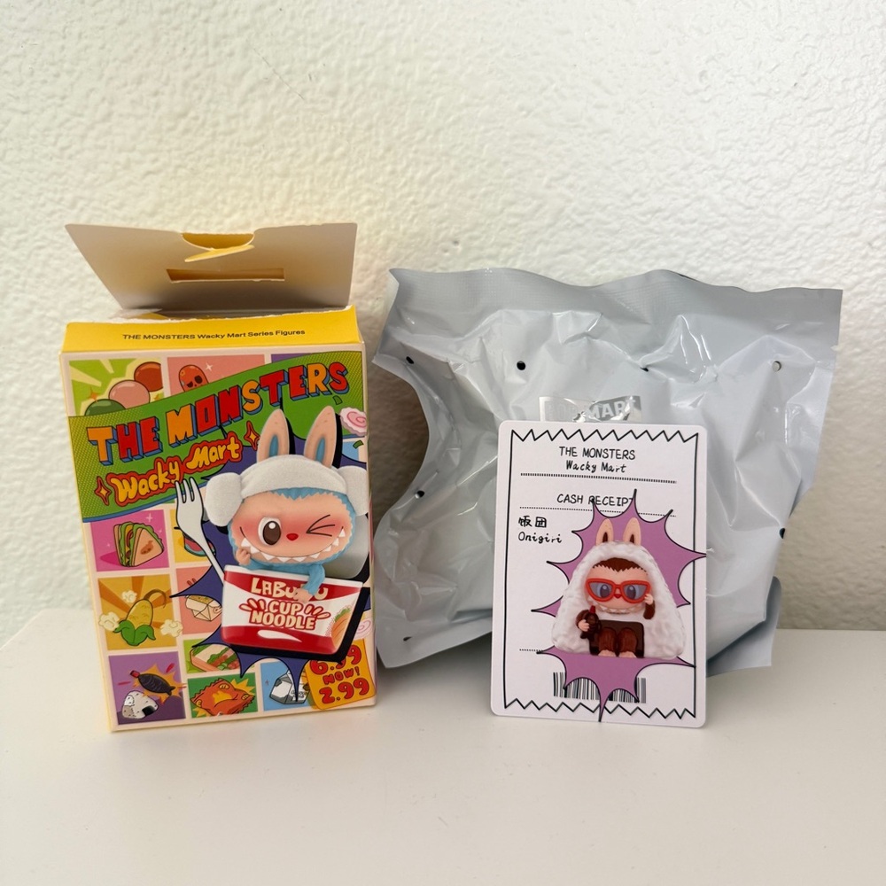 POP MART Labubu Wacky Mart Figure - Onigiri